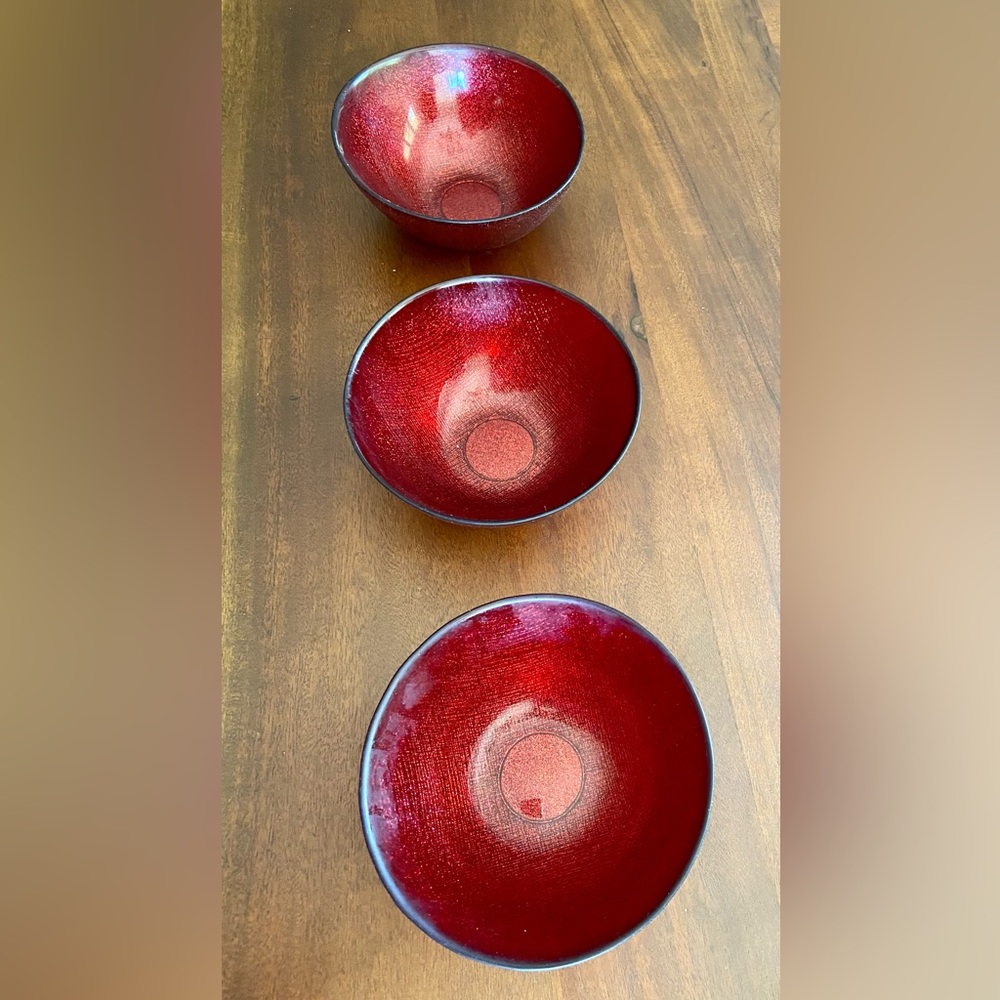 Designer Red Multi Purpose Bowls from Pier One